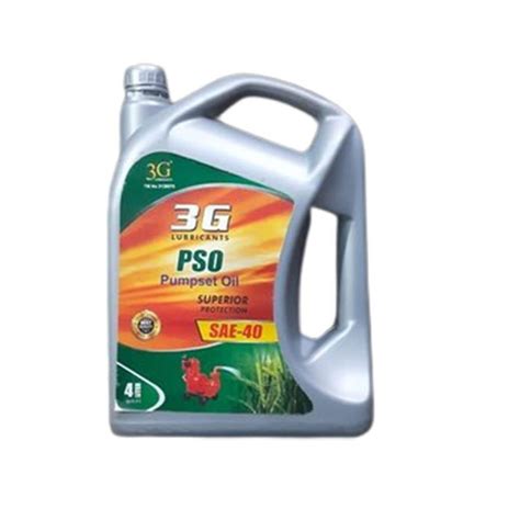 Heavy Vehicle 3G PSO Pumpset Oil Packaging Size 4 Litre Model Grade