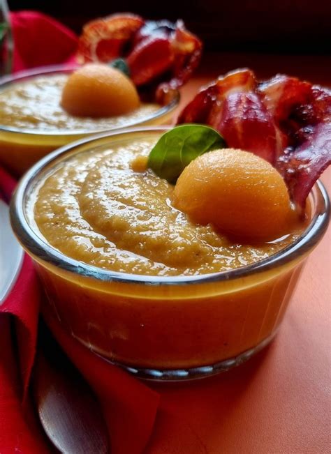 Soupe Froide De Melon Aux Chips De Coppa Petit Poi D S Gourmand