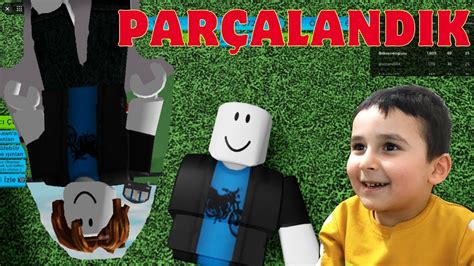 ARABALARI PARÇALIYORUZ Roblox da parçalama YouTube