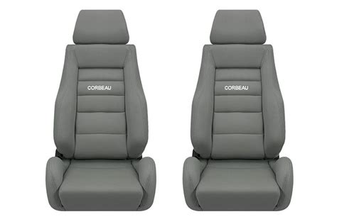 Corbeau Gts Ii Grey Cloth Seat Pair 20309prnorthridge4x4