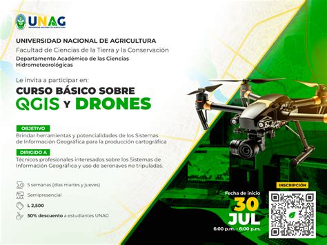 Curso básico sobre QGIS y Drones UNAG