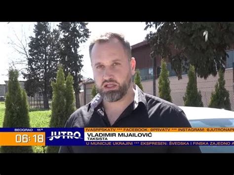 Jutro Taksista Vladimir Mijailovi Iz A Ka Ne Prati Cenu Goriva Za