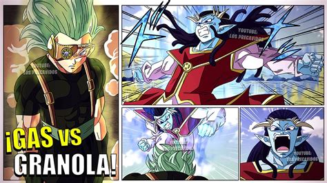 EL COMBATE FINAL GAS 100 Vs GRANOLA GOKU VEGETA DRAGON BALL