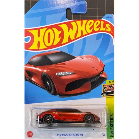 風火輪 Hot Wheels 23Q 24A 柯尼塞克 KOENIGSEGG GEMERA 超跑 蝦皮購物