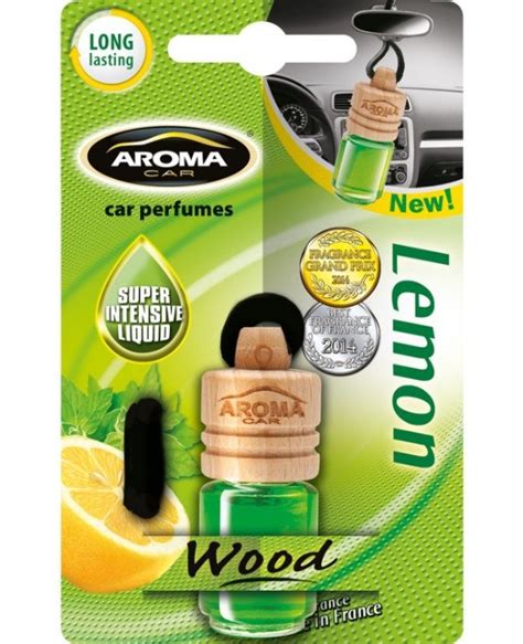 Aroma Car Ароматизатор "Лимон" Wood Lemon 4 мл купить от AZUM: цена ...