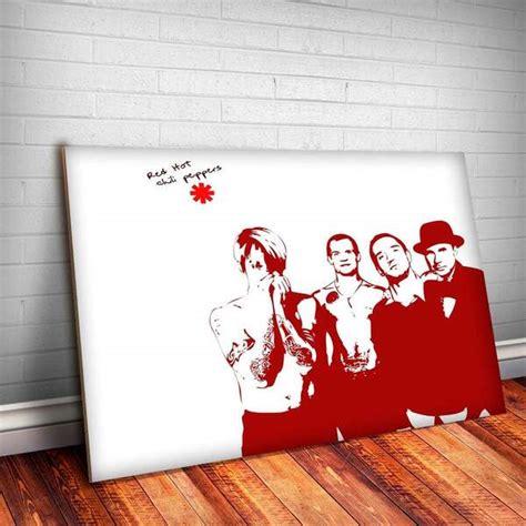 Placa Decorativa Red Hot Chili Peppers Mdf X Cm Leroy Merlin