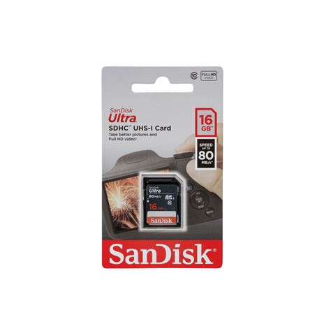 Sandisk Ultra Sdhc Sduns Gb C Uhs I Mb S R X Sdsduns G