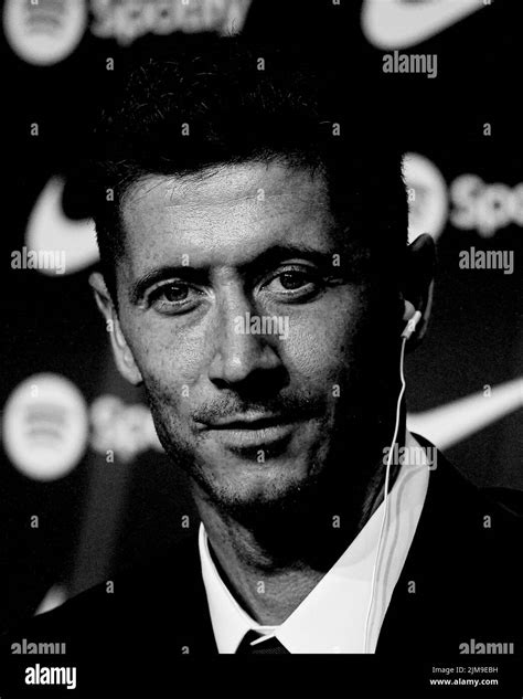 Robert lewandowski barcelona 2023 Black and White Stock Photos & Images - Alamy