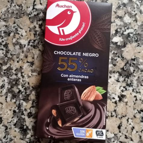 Auchan Chocolate Negro Con Almendras Enteras Reviews Abillion