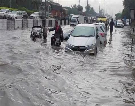 Haryana Weather Update Rain Lashes Many Parts Sonipat Rewari Gurugram