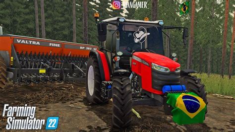 Primeiro Plantio De Cevada Azura Farming Simulator G