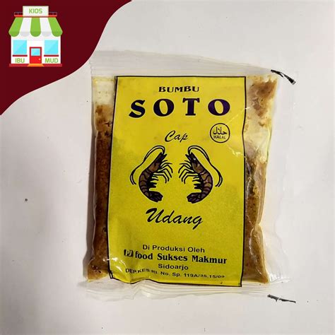 Jual Bumbu Soto Cap Udang Gram Shopee Indonesia