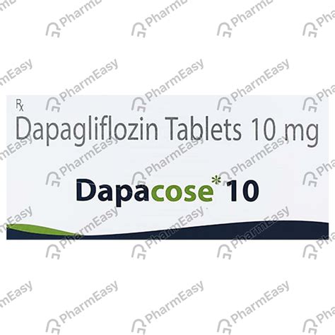 Dapa Cose 10 Mg Tablet 10 Uses Side Effects Price And Dosage Pharmeasy