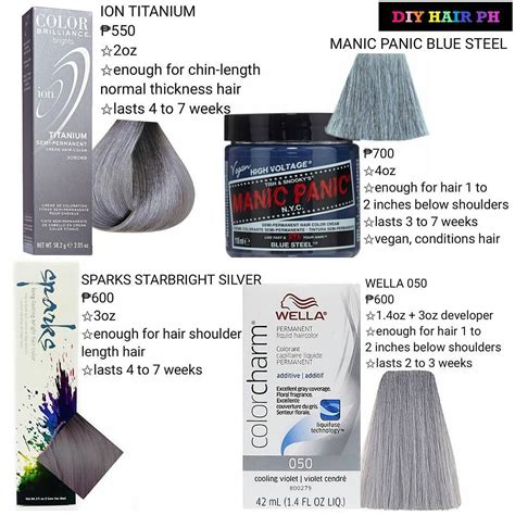 Ion Titanium Grey Hair Dye - Hair Color Loreal