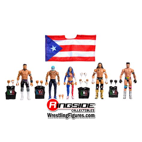 Lwo Elite Pack Exclusive Rey Mysterio Santos Escobar Zelina Vega