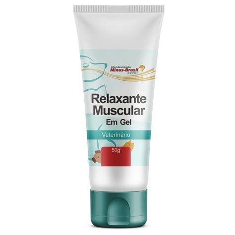 Relaxante Veterinário Muscular Em Gel 50G Óleo de melaleuca Pomada