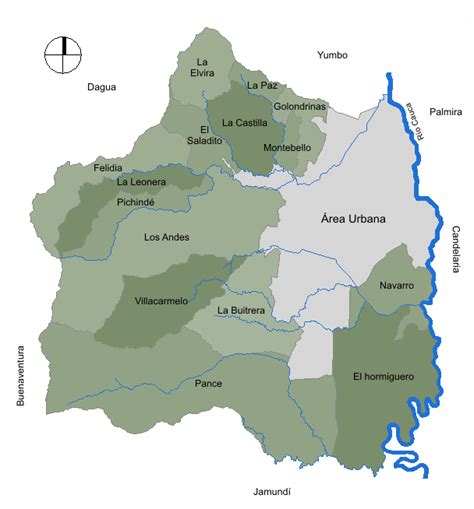 Mapa De Cali Mapa Físico Geográfico Político Turístico Y Temático