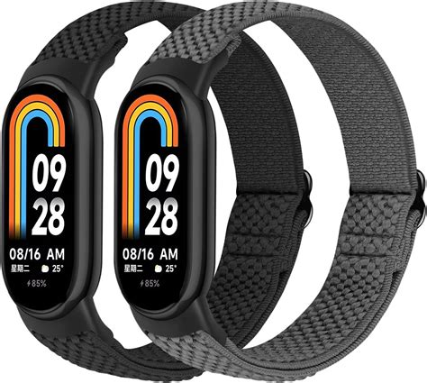 SITAFU Armband Kompatibel mit Xiaomi Mi Band 8 Uhrenarmband Damen ...