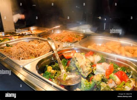 Asian Food Specialties Street Food For Sale At The Market Live