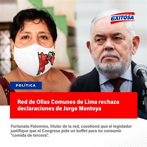 Aldíaperú On Twitter Rt Exitosape 🔵🔴 La Red De Ollas Comunes De Lima Rechazó Las