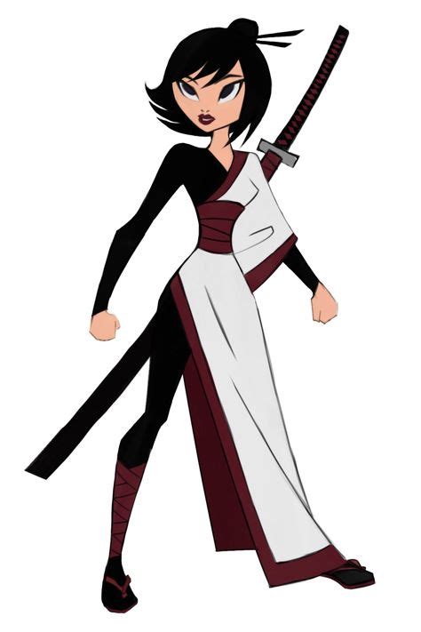 Samurai Ashi By Velvettblue On Deviantart Ashi And The Daughters Of Aku Samurai Jack Ashi