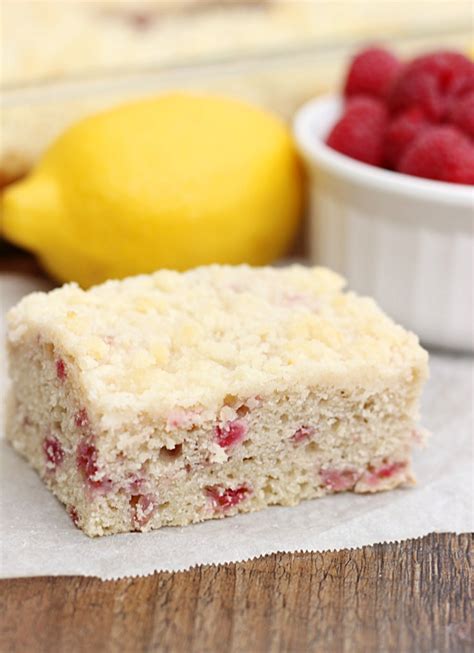 Lemon Raspberry Crumb Coffee Cake Whats Cooking Love Recipe