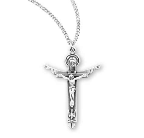 Sterling Silver Holy Trinity Crucifix Buy Religious Catholic Store