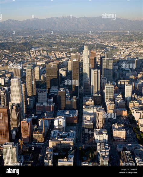 Los Angeles Aerial Hi Res Stock Photography And Images Alamy