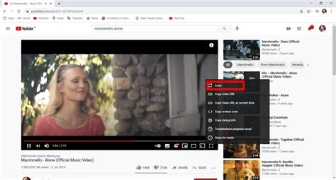 Cómo poner un video de YouTube en repetición en escritorio o móvil