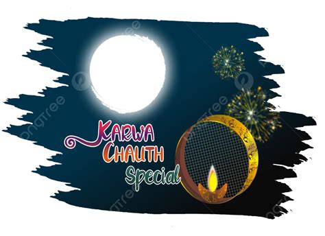 Karwa Chuath Con Luna Brillante Png Festival De Karwa Chauth Luna Brillante Karwa Chuath