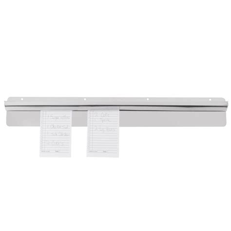 24 X 3 38 Stainless Steel Wall Mounted Ticket Holder Steel Wall