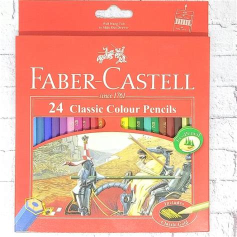 Jual Pensil Warna 24 Warna Classic Faber Castell Shopee Indonesia