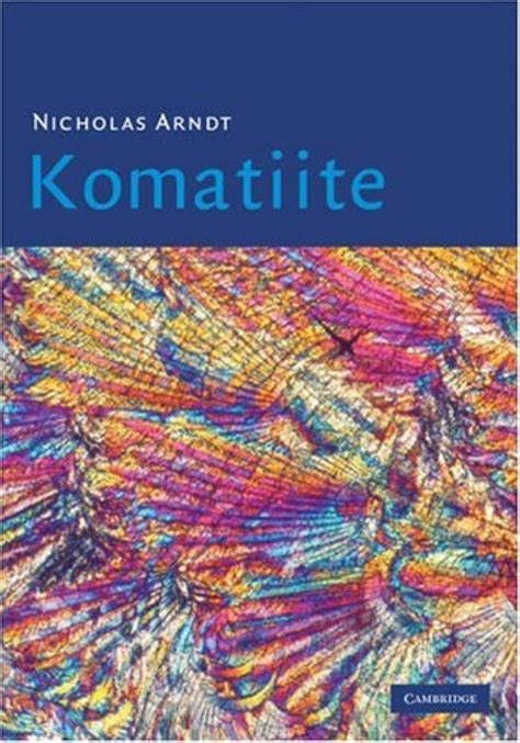 Komatiite | NHBS Academic & Professional Books