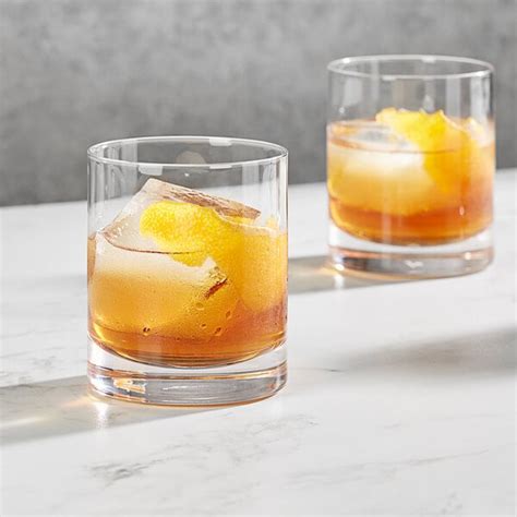 Della Luce Origins Oz Rocks Old Fashioned Glass Pack