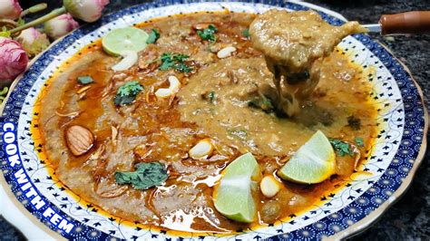 Hyderabadi Khichda Recipe Mutton Haleem Recipe Daleem Recipe