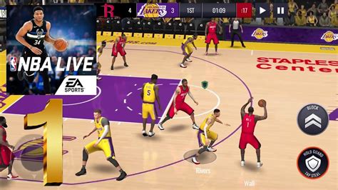 Nba Live Mobile Basketball Android Gameplay Youtube