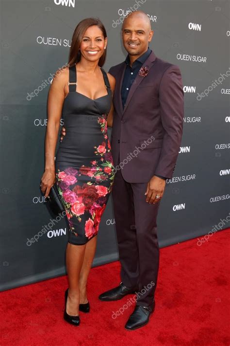 Salli Richardson Whitfield Dondre Whitfield — Stock Editorial Photo