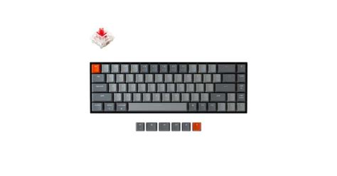Keychron K RGB Hot swap Gateron Red Billentyűzet Pepita hu