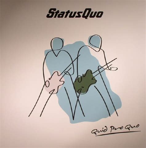 Status Quo Quid Pro Quo Vinyl Limited Gram White Vinyl Xlp