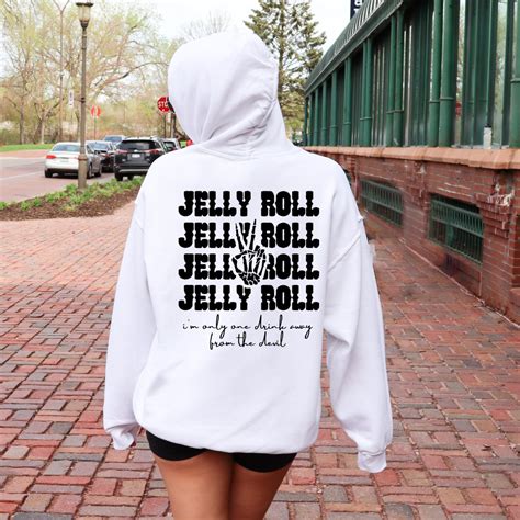 Jelly Roll Hoodie Jelly Roll One Drink Away From The Devil Hoodie Jelly Roll Son Of A Sinner