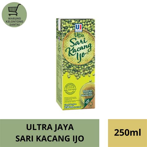 Jual Ultra Jaya Sari Kacang Ijo Ml Sari Kacang Hijau Ml