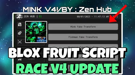 Blox Fruits Script Mobile AUTO RAID MINK V4 Fluxus Hydrogen