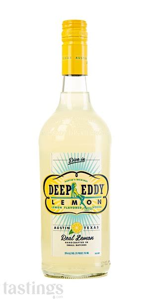 Deep Eddy Lemon Vodka Logo Deep Eddy Vodka On Pace To Sell 700 000