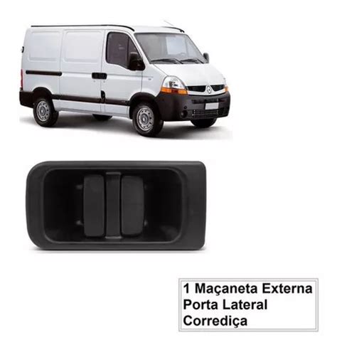 Maçaneta Externa Porta Lateral Corrediça Master 2002 2013 Frete grátis