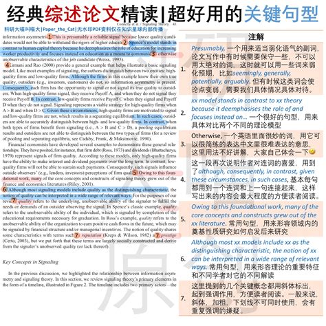 经典【综述论文】精读 关键句型表格分析 更新1 哔哩哔哩