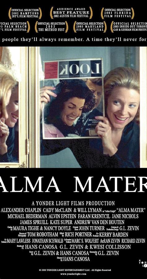 Alma Mater 2002 Full Cast And Crew Imdb