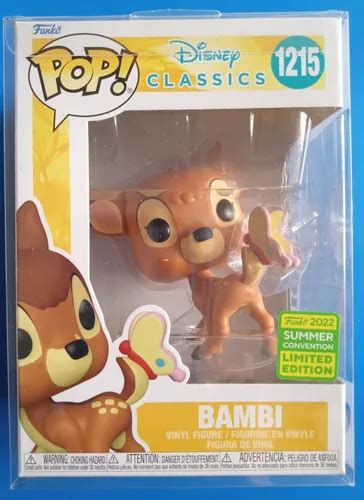 Funko Disney Classics Bambi 1215 Sdcc 2022 Edicion Limitada En Venta