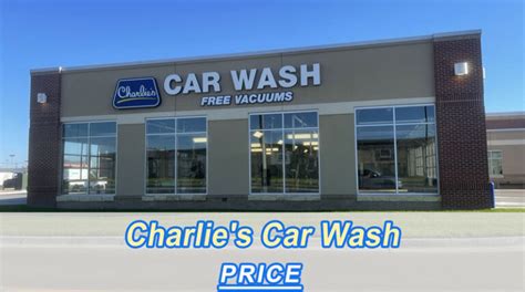 Charlies Car Wash Prices List 2024 Cost Reviews