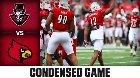 Austin Peay Vs Louisville Condensed Game 2024 ACC Football YouTube