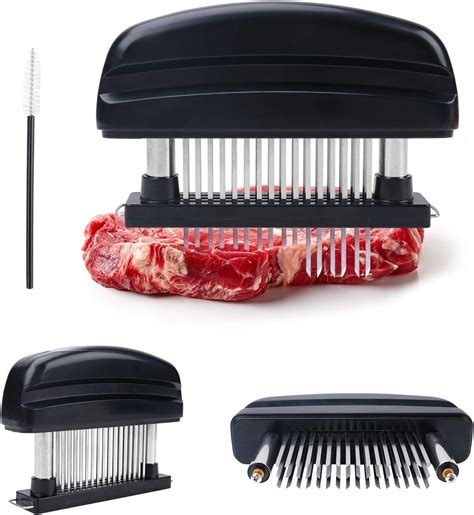 Amazon Meat Tenderizer With 48 Stainless Steel Ultra Sharp Needle